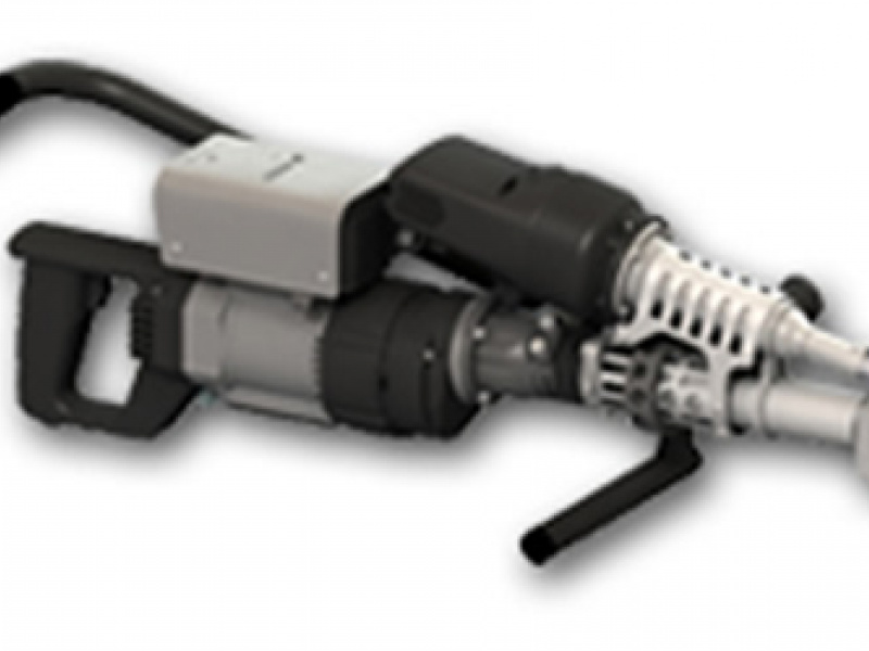 Extruder MUNSCH-D for plastic sheets welding